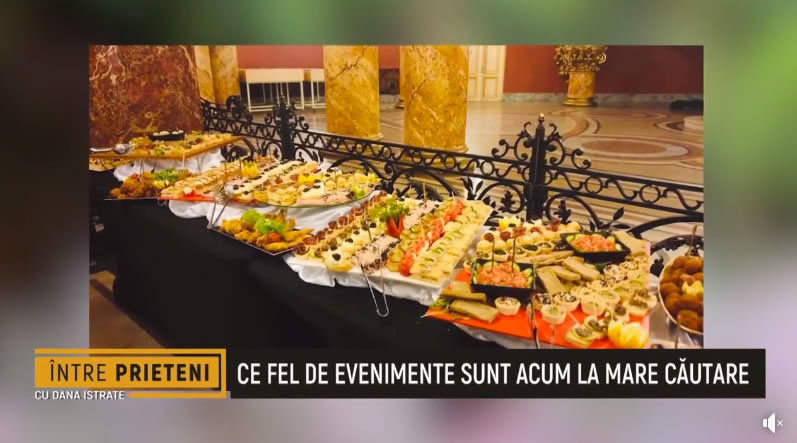 Celebration Catering la Metropola TV