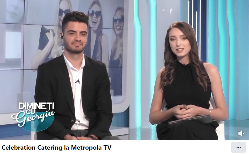Celebration Catering la Metropola TV NEWS